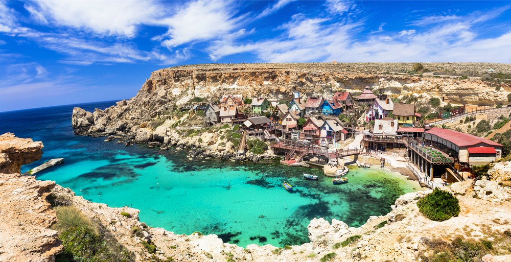 Famous,Popeye,Village,In,Malta